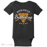Rack Em Up Buttercup Pool Billiard Team Baby Bodysuit thumb 0