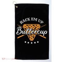 Rack Em Up Buttercup Pool Billiard Team Golf Towel thumb 0