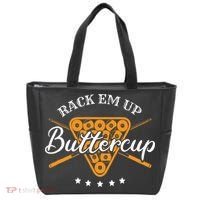 Rack Em Up Buttercup Pool Billiard Team Tote Bag thumb 0