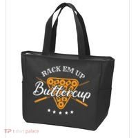Rack Em Up Buttercup Pool Billiard Team Tote Bag thumb 3