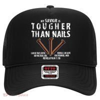 Revelation My Savior Is Tougher Than Nails Hat thumb 0