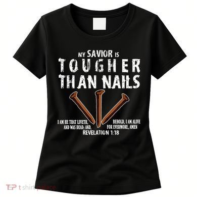 Revelation My Savior Is Tougher Than Nails Women's T-Shirt