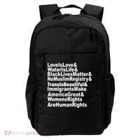 Revolutionary Intersectional Love Is Love Backpack thumb 0