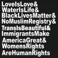 Revolutionary Intersectional Love Is Love Backpack thumb 2