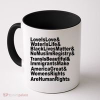 Revolutionary Intersectional Love Is Love Coffee Mug thumb 0