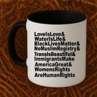 Revolutionary Intersectional Love Is Love Coffee Mug thumb 2