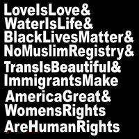 Revolutionary Intersectional Love Is Love Ornament thumb 1