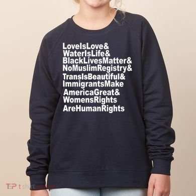 Revolutionary Intersectional Love Is Love Women's Sweatshirt