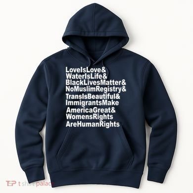Revolutionary Intersectional Love Is Love Hoodie