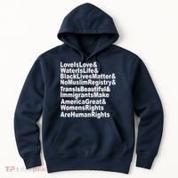 Revolutionary Intersectional Love Is Love Hoodie thumb 0