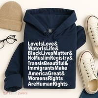 Revolutionary Intersectional Love Is Love Hoodie thumb 4