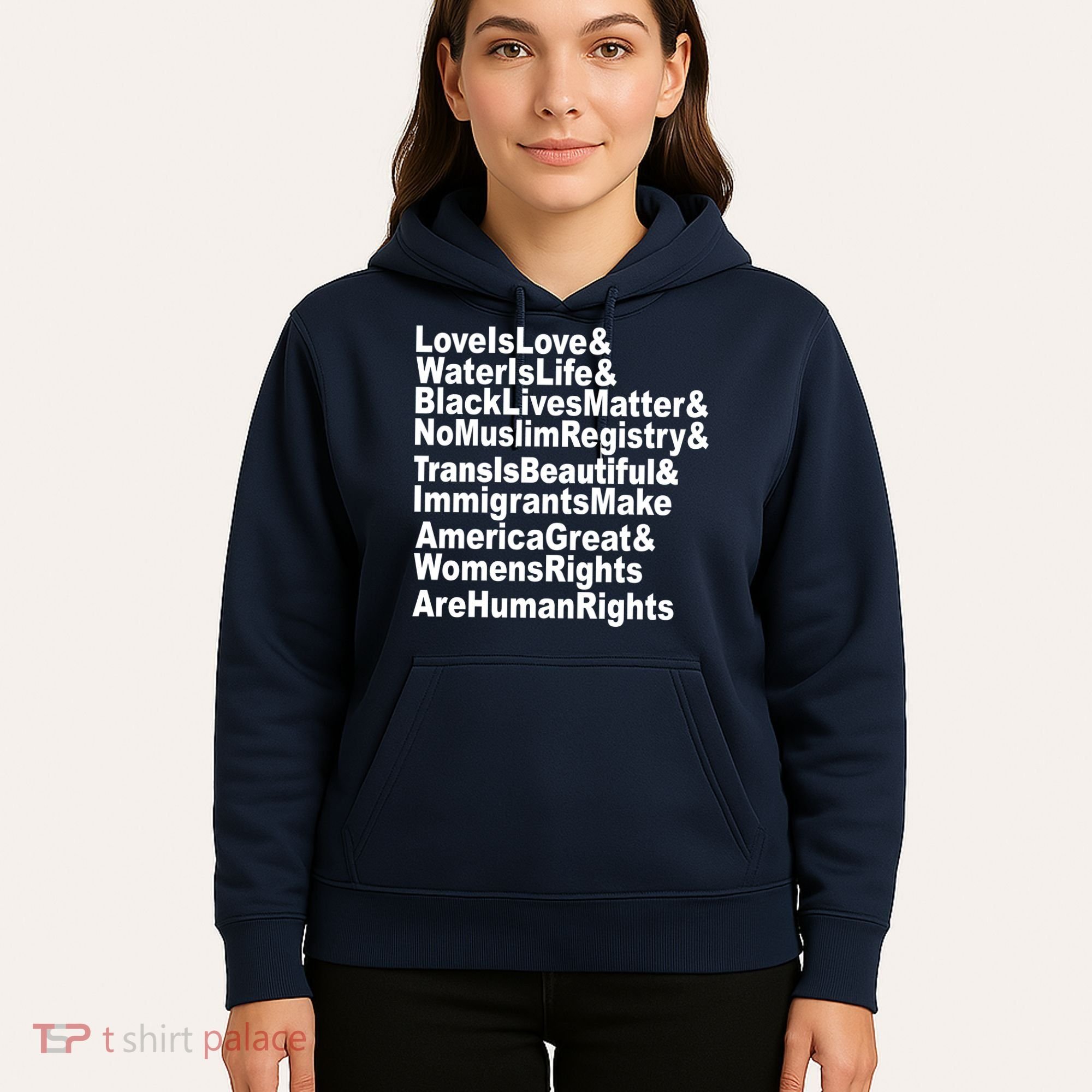 Revolutionary Intersectional Love Is Love Hoodie