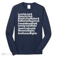 Revolutionary Intersectional Love Is Love Long Sleeve Shirt thumb 0