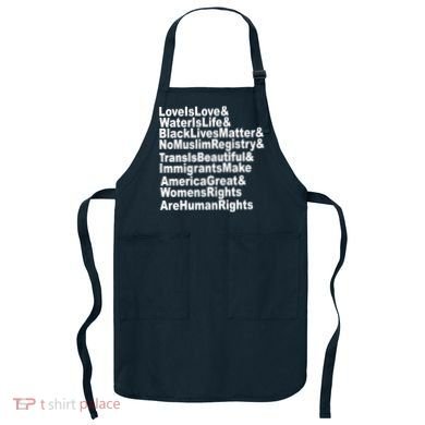 Revolutionary Intersectional Love Is Love Apron
