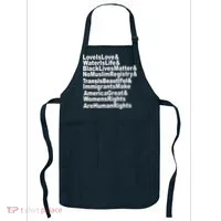 Revolutionary Intersectional Love Is Love Apron thumb 0