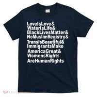 Revolutionary Intersectional Love Is Love T-Shirt thumb 0