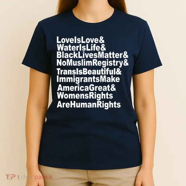 Revolutionary Intersectional Love Is Love T-Shirt