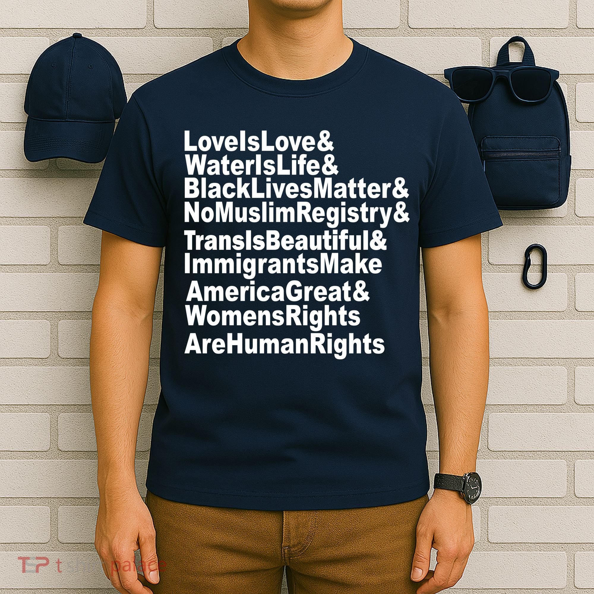 Revolutionary Intersectional Love Is Love T-Shirt
