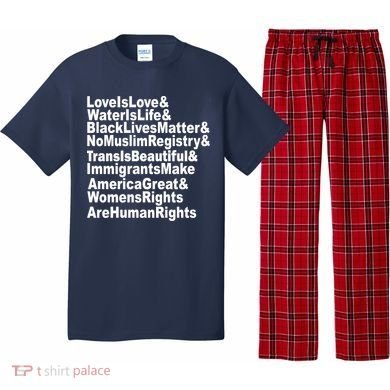 Revolutionary Intersectional Love Is Love Pajama Set