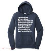 Revolutionary Intersectional Love Is Love Women's Hoodie thumb 0