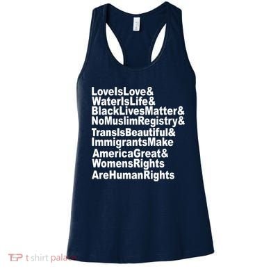 Revolutionary Intersectional Love Is Love Women's Tank Top