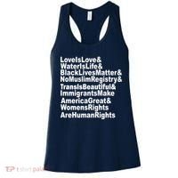 Revolutionary Intersectional Love Is Love Women's Tank Top thumb 0