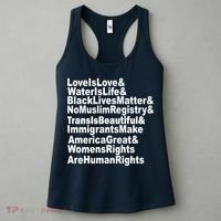 Revolutionary Intersectional Love Is Love Women's Tank Top thumb 3