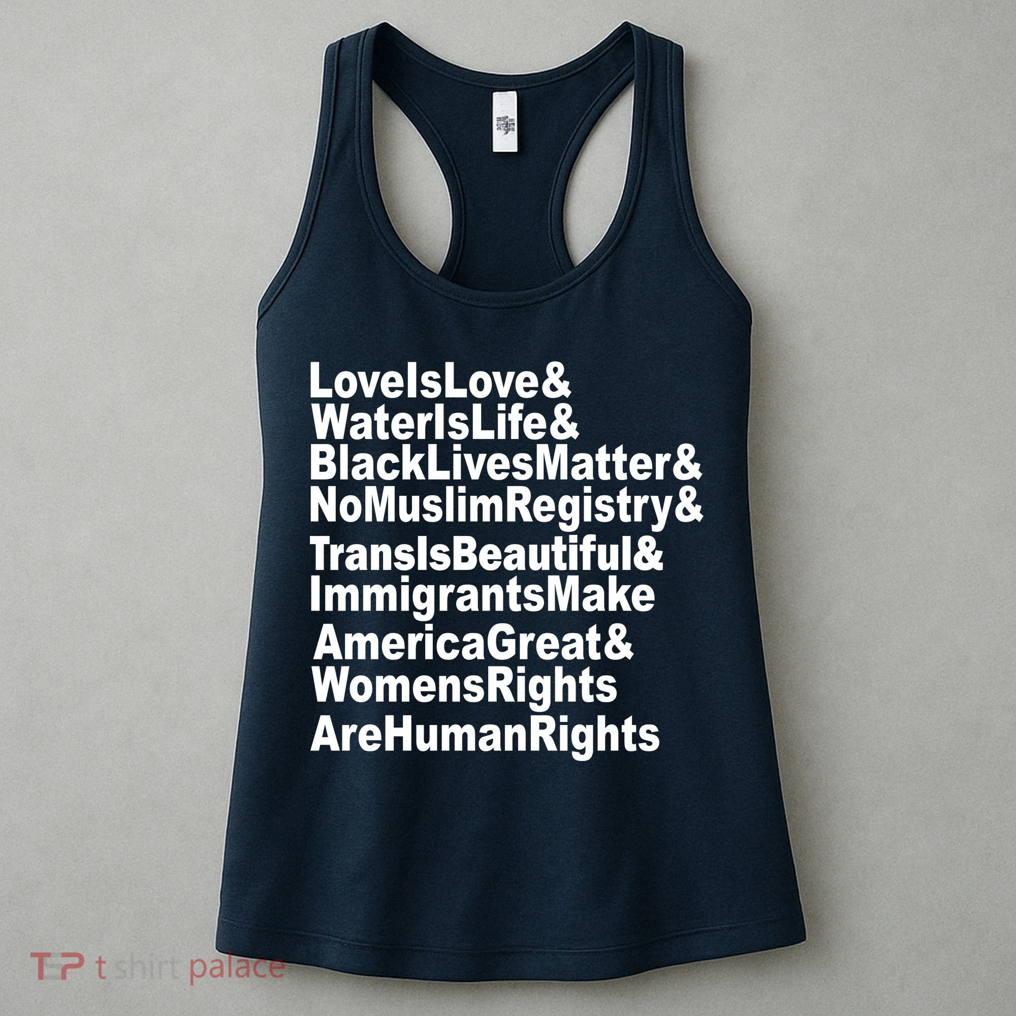 Revolutionary Intersectional Love Is Love Women's Tank Top