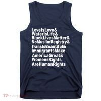 Revolutionary Intersectional Love Is Love Tank Top thumb 0