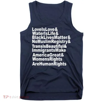 Revolutionary Intersectional Love Is Love Tank Top