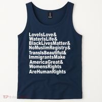 Revolutionary Intersectional Love Is Love Tank Top thumb 2