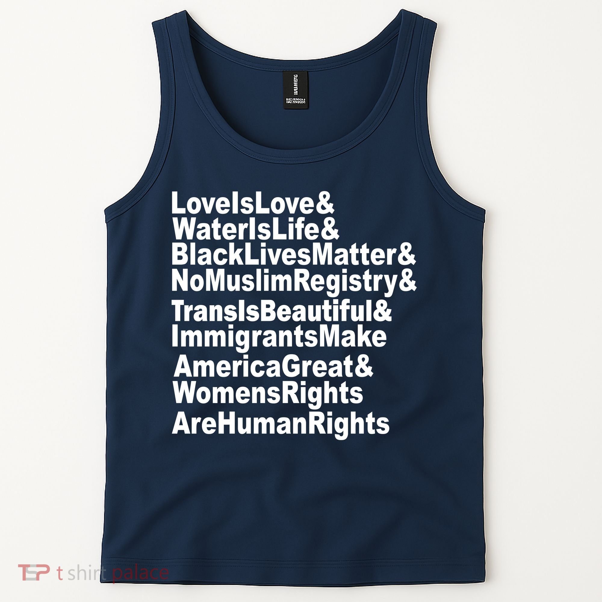 Revolutionary Intersectional Love Is Love Tank Top