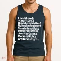 Revolutionary Intersectional Love Is Love Tank Top thumb 3