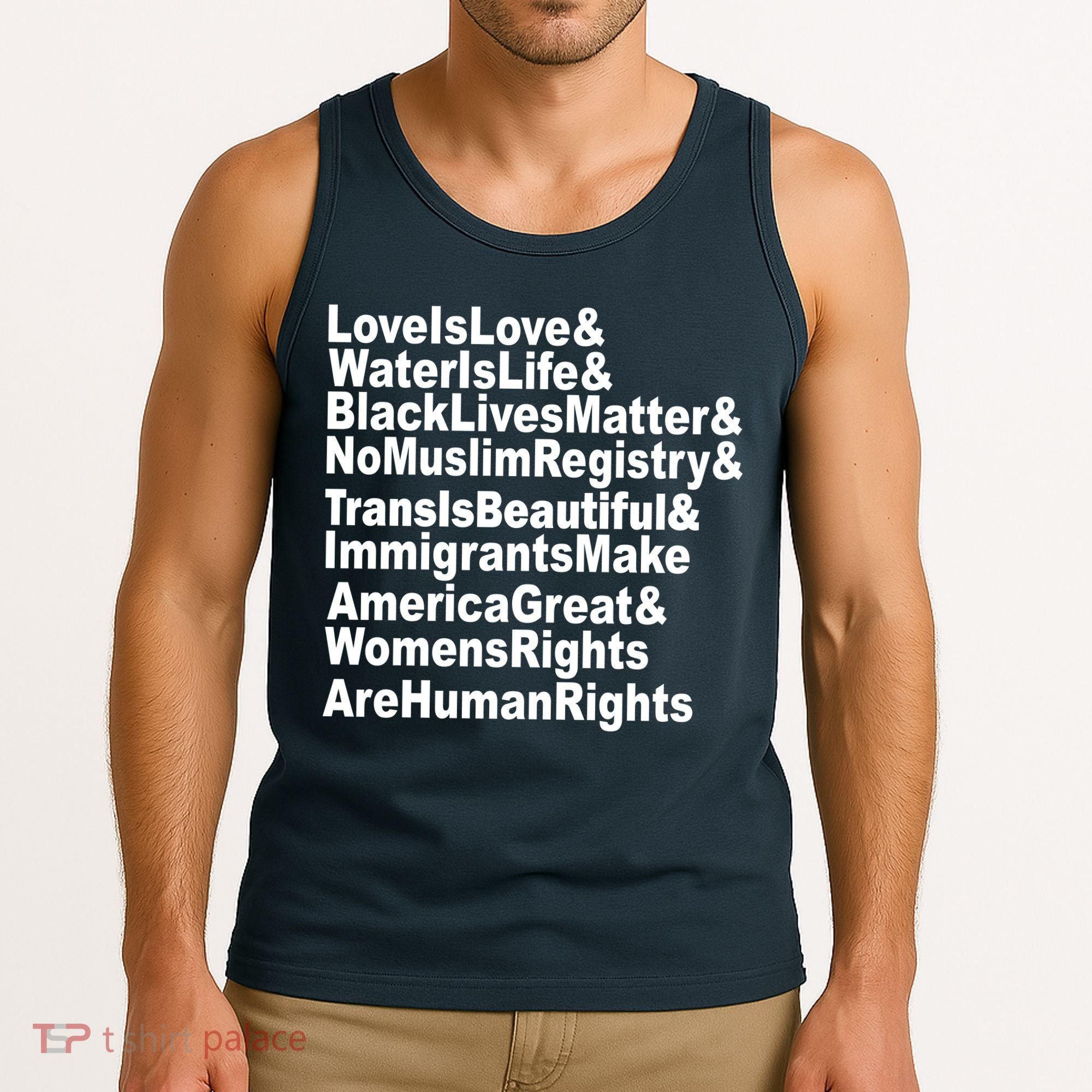 Revolutionary Intersectional Love Is Love Tank Top