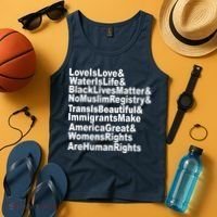 Revolutionary Intersectional Love Is Love Tank Top thumb 4