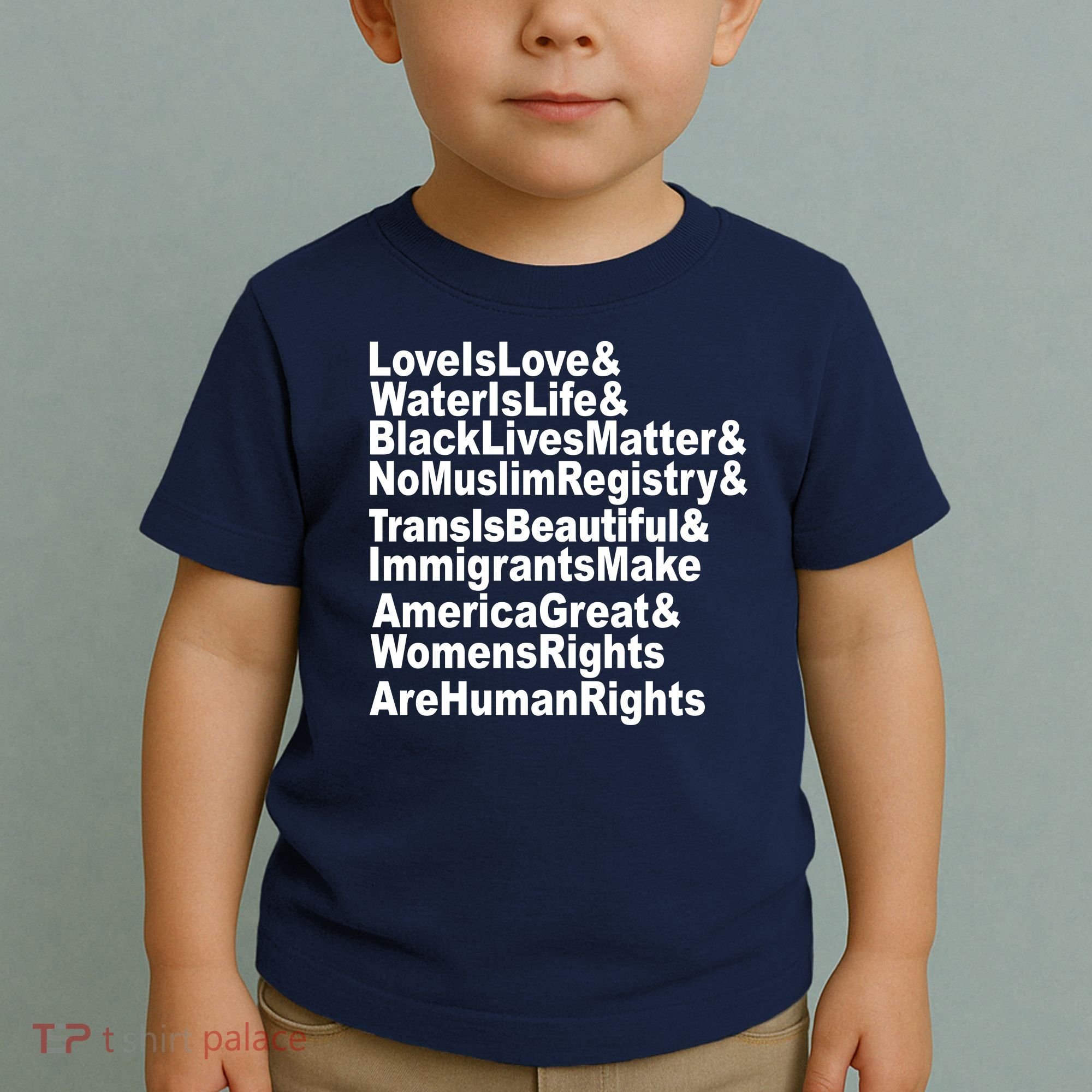 Revolutionary Intersectional Love Is Love Toddler T-Shirt