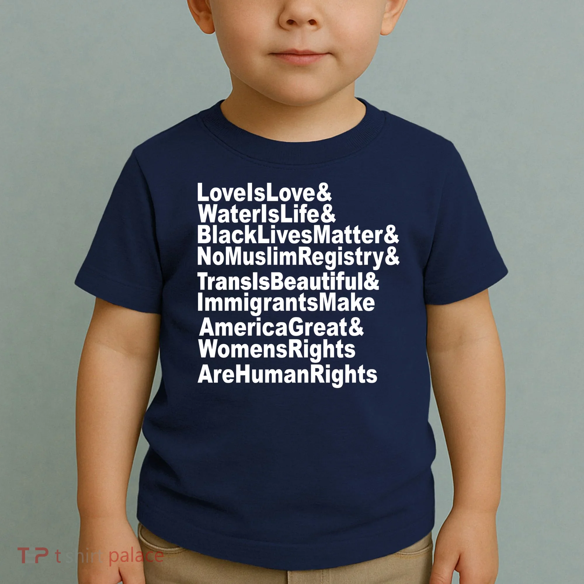 Revolutionary Intersectional Love Is Love Toddler T-Shirt