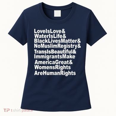 Revolutionary Intersectional Love Is Love Women's T-Shirt