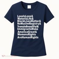 Revolutionary Intersectional Love Is Love Women's T-Shirt thumb 0