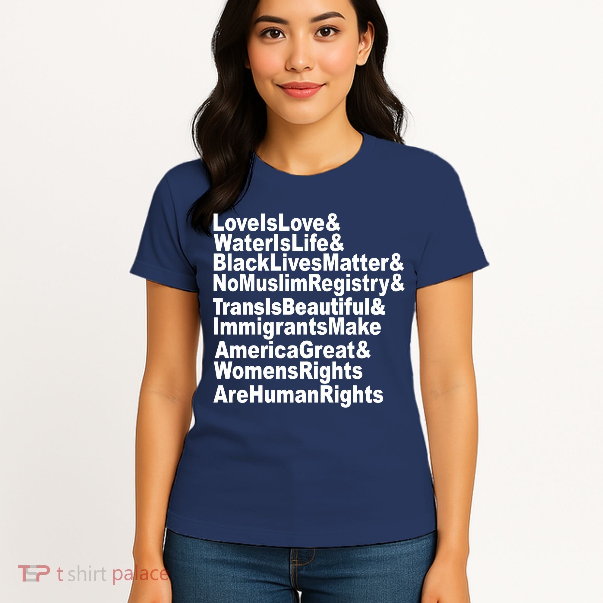Revolutionary Intersectional Love Is Love Women's T-Shirt