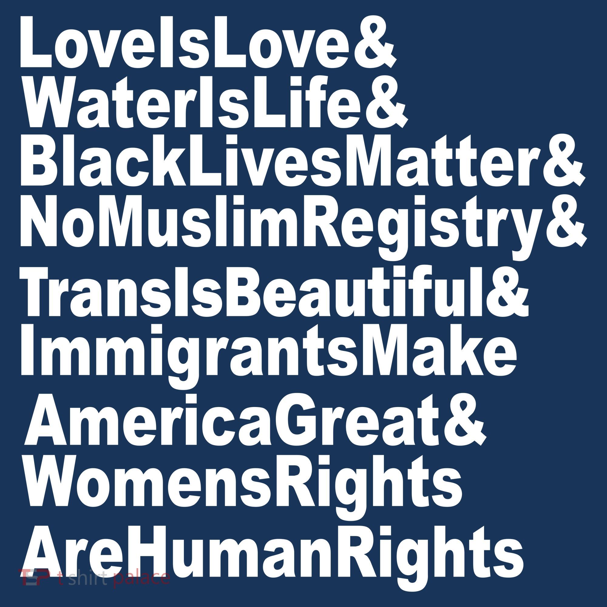 Revolutionary Intersectional Love Is Love Women's T-Shirt