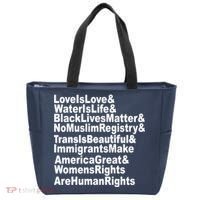 Revolutionary Intersectional Love Is Love Tote Bag thumb 0