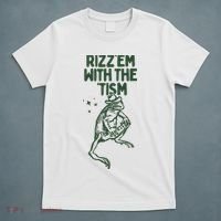 Rizz Em With The Tism T-Shirt thumb 5