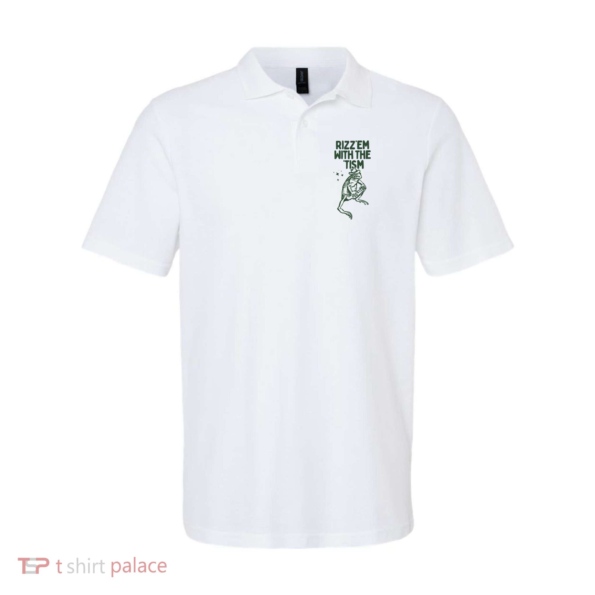 Rizz Em With The Tism Polo