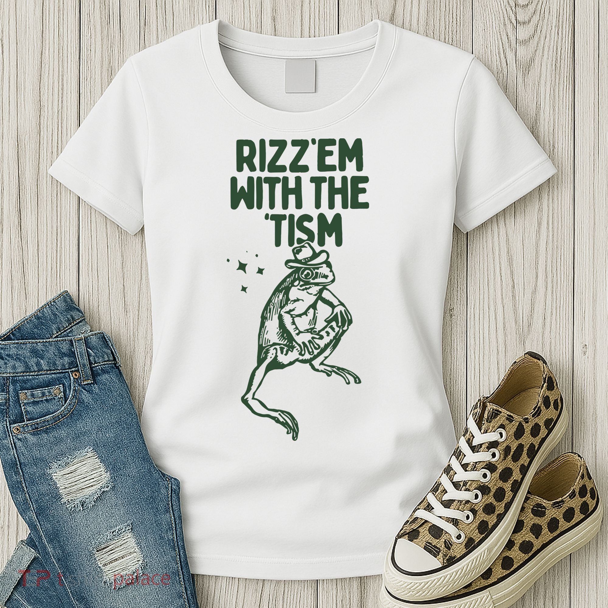 Rizz Em With The Tism Women's T-Shirt