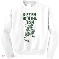Rizz Em With The Tism Kids Sweatshirt thumb 0