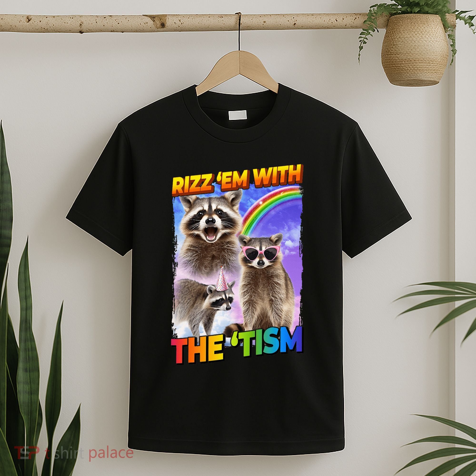 Rizz Em With The Tism Rizzler Ohio Rizz T-Shirt
