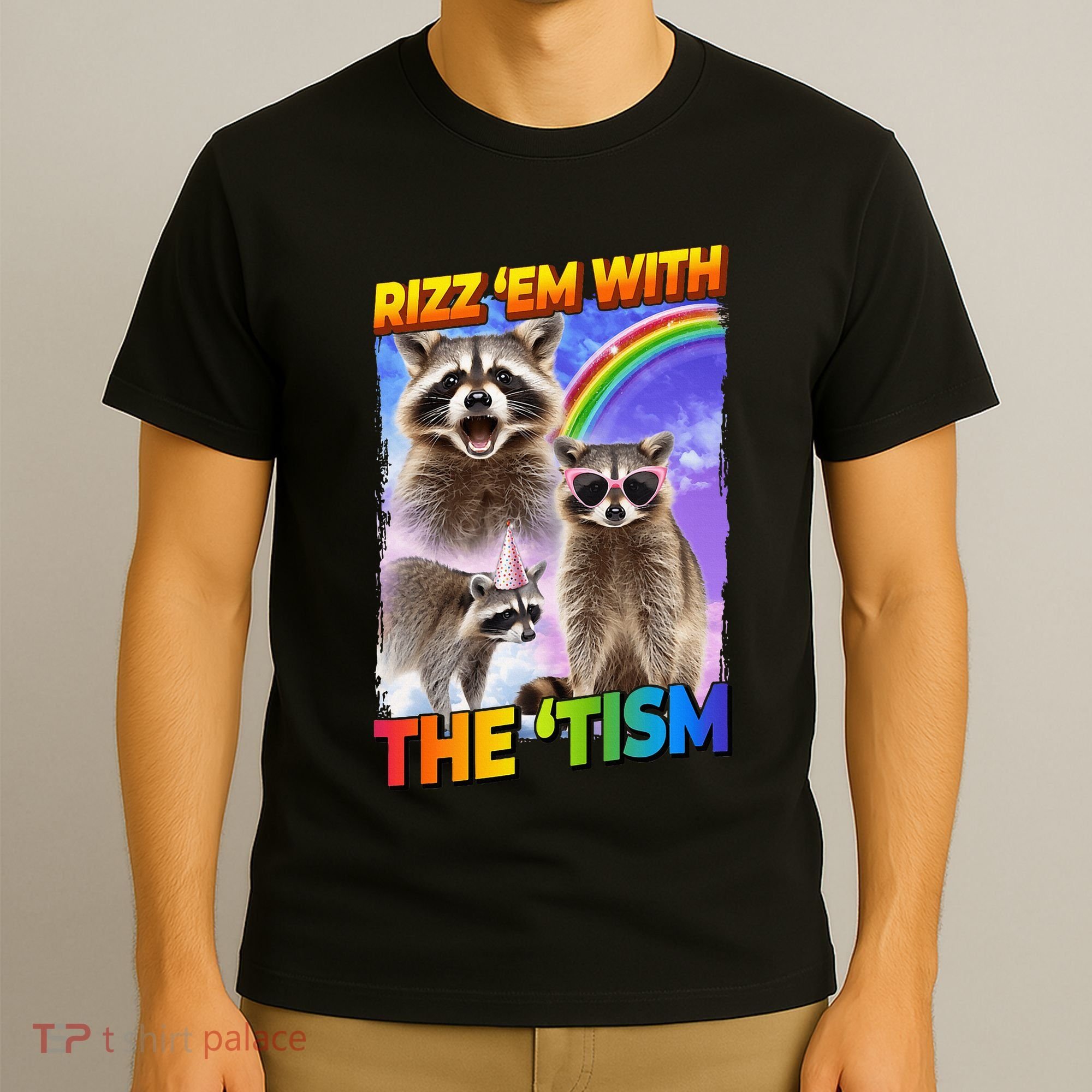 Rizz Em With The Tism Rizzler Ohio Rizz T-Shirt