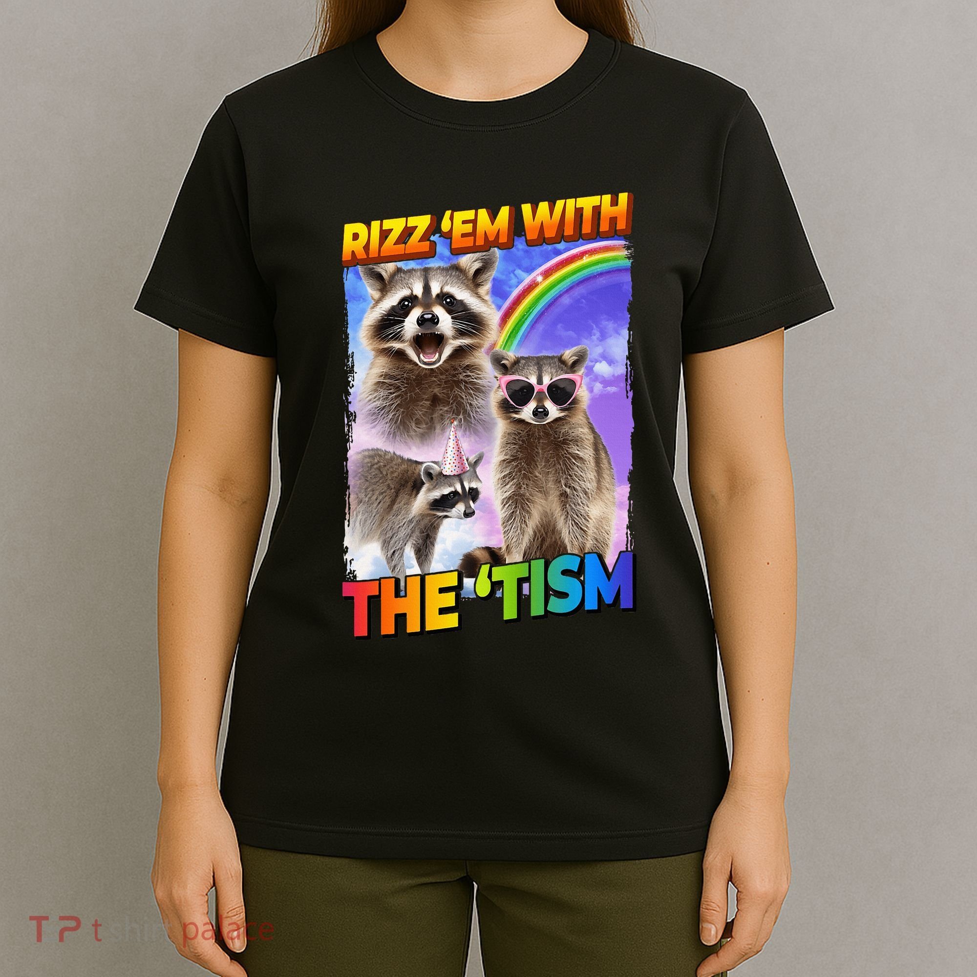 Rizz Em With The Tism Rizzler Ohio Rizz T-Shirt
