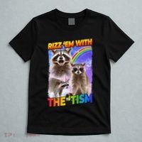 Rizz Em With The Tism Rizzler Ohio Rizz T-Shirt thumb 5